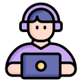 Free virtual courses icon